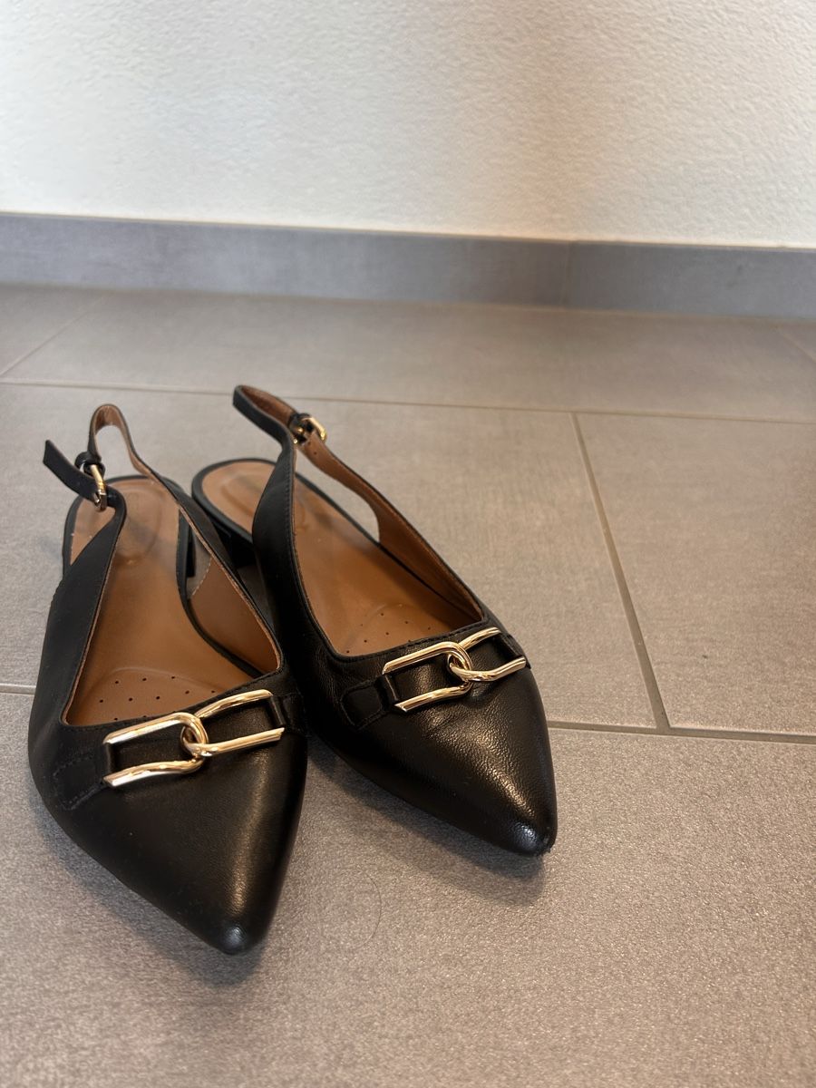 Geox Scarpe da donna: Geox Slingback Ballerinas Leder – Nuovo (secondo la descrizione) da Winterthur venduto da ame_k6hm 1