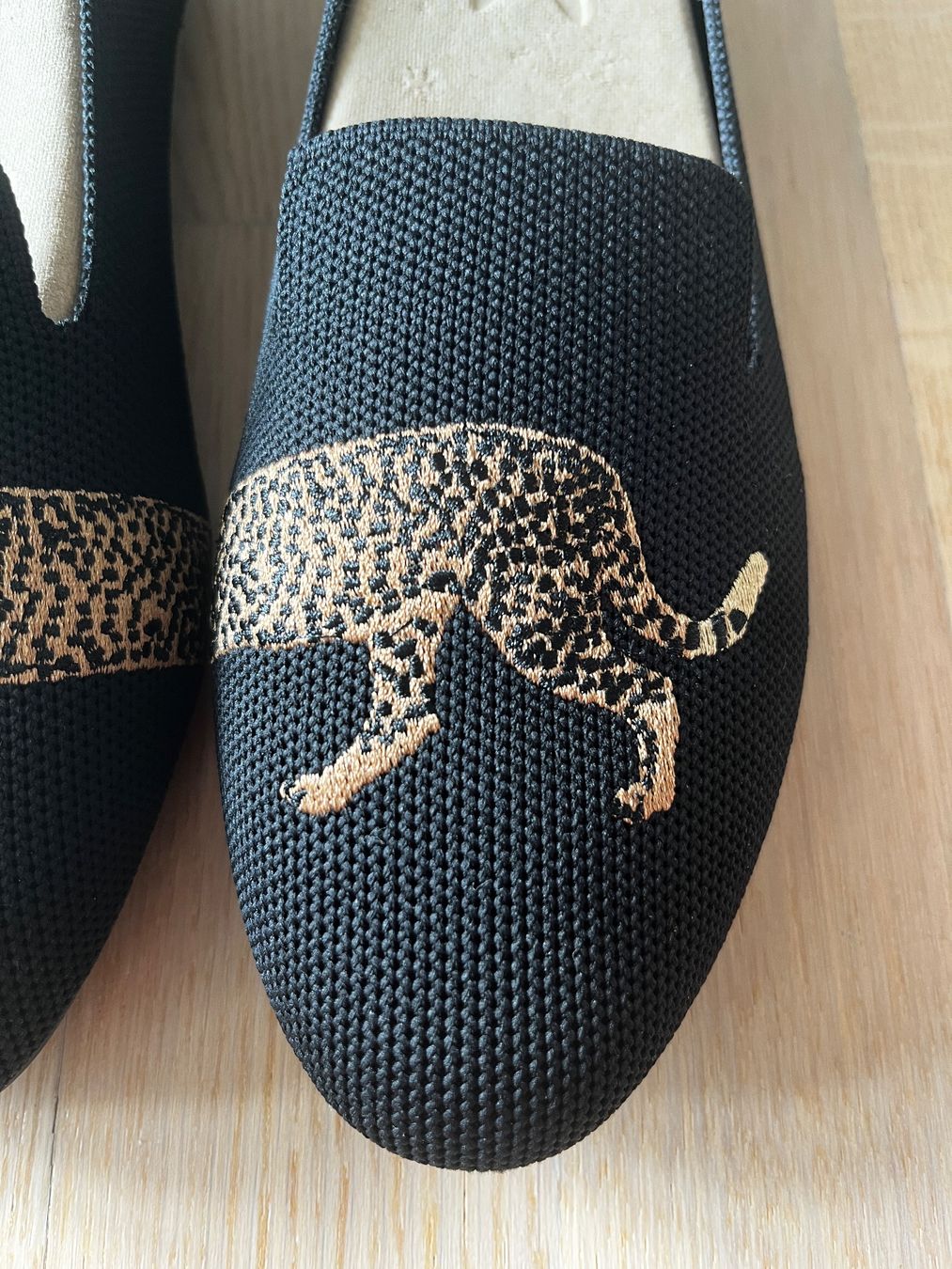 Damenschuhe: VIVAIA Loafers black leopard print - size 38.5 – Gebraucht aus Zürich von lea_6dzj 2