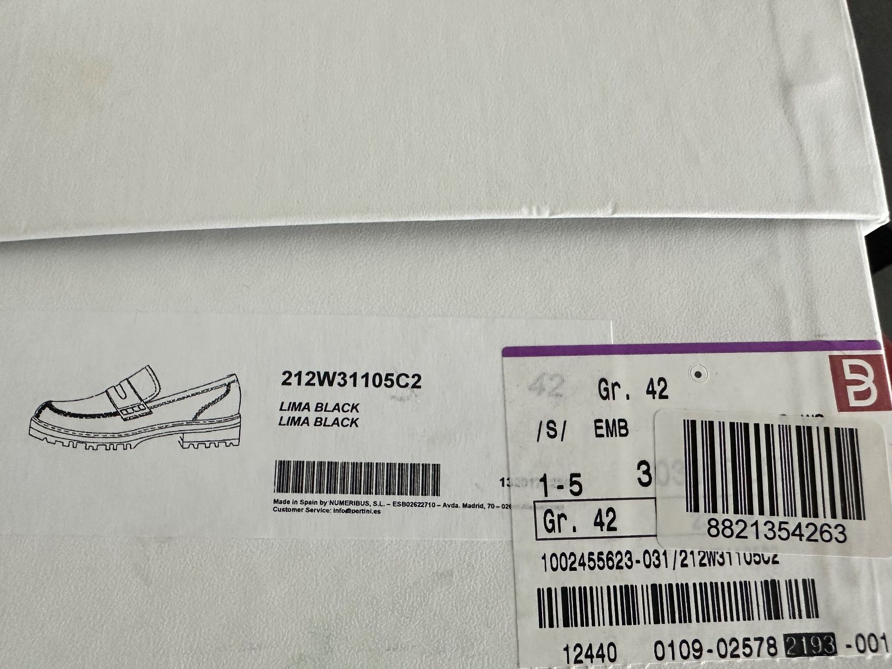 Scarpe da donna: Pertini Loafer ungetragen, Gr. 42 – Nuovo e nell'imballaggio originale da Bolligen venduto da chaetzli1133 7