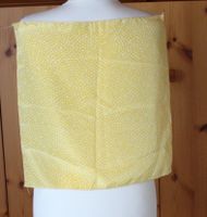 kleines Foulard Schal gelb 44x44cm
