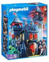 Playmobil Burg Schloss Ruine Ritter mit Pferden