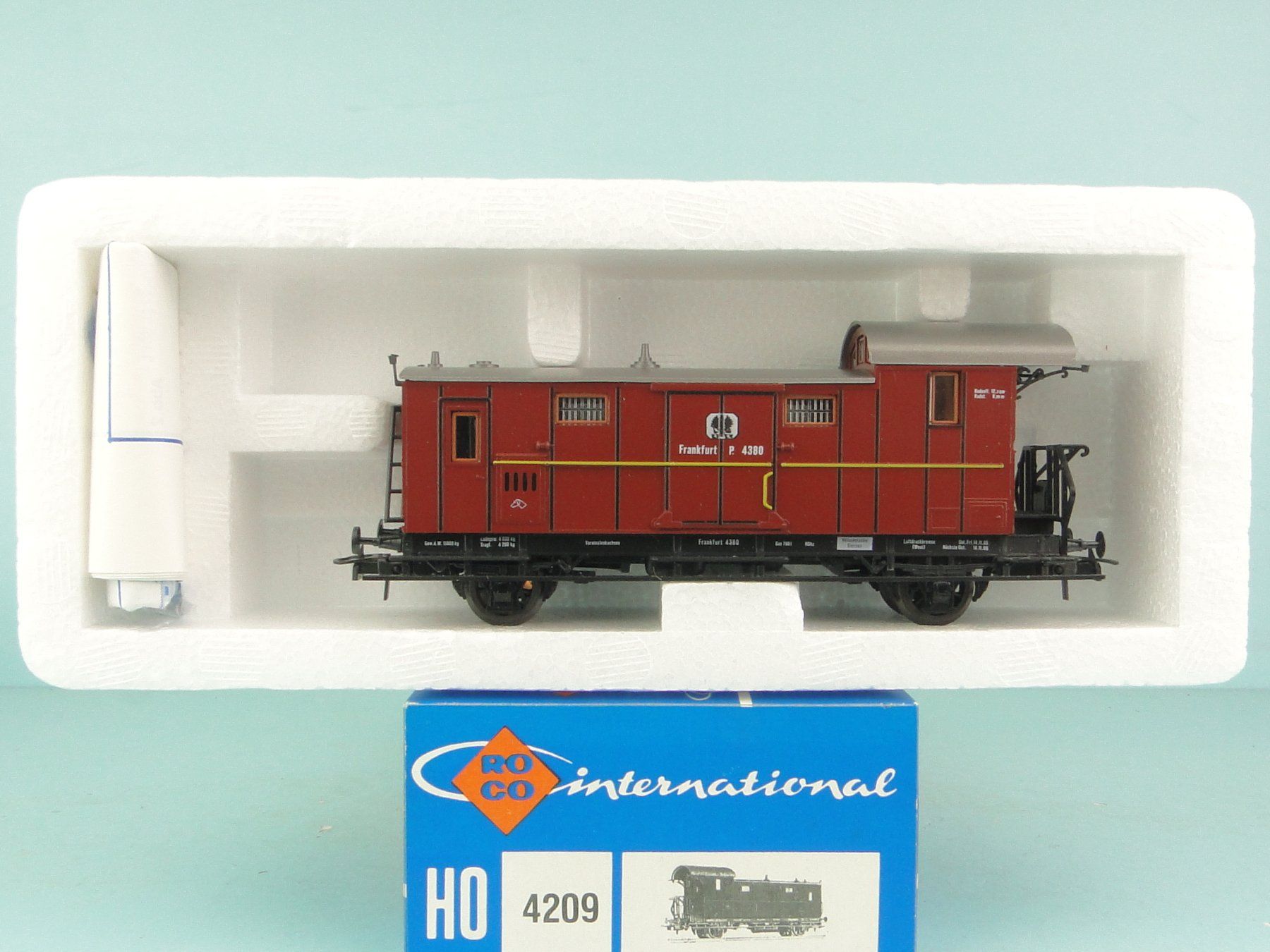 Roco Modellini di ferrovie: Roco 4209 DRG Gepäckwagebn – Usato da Bülach venduto da cann11 3