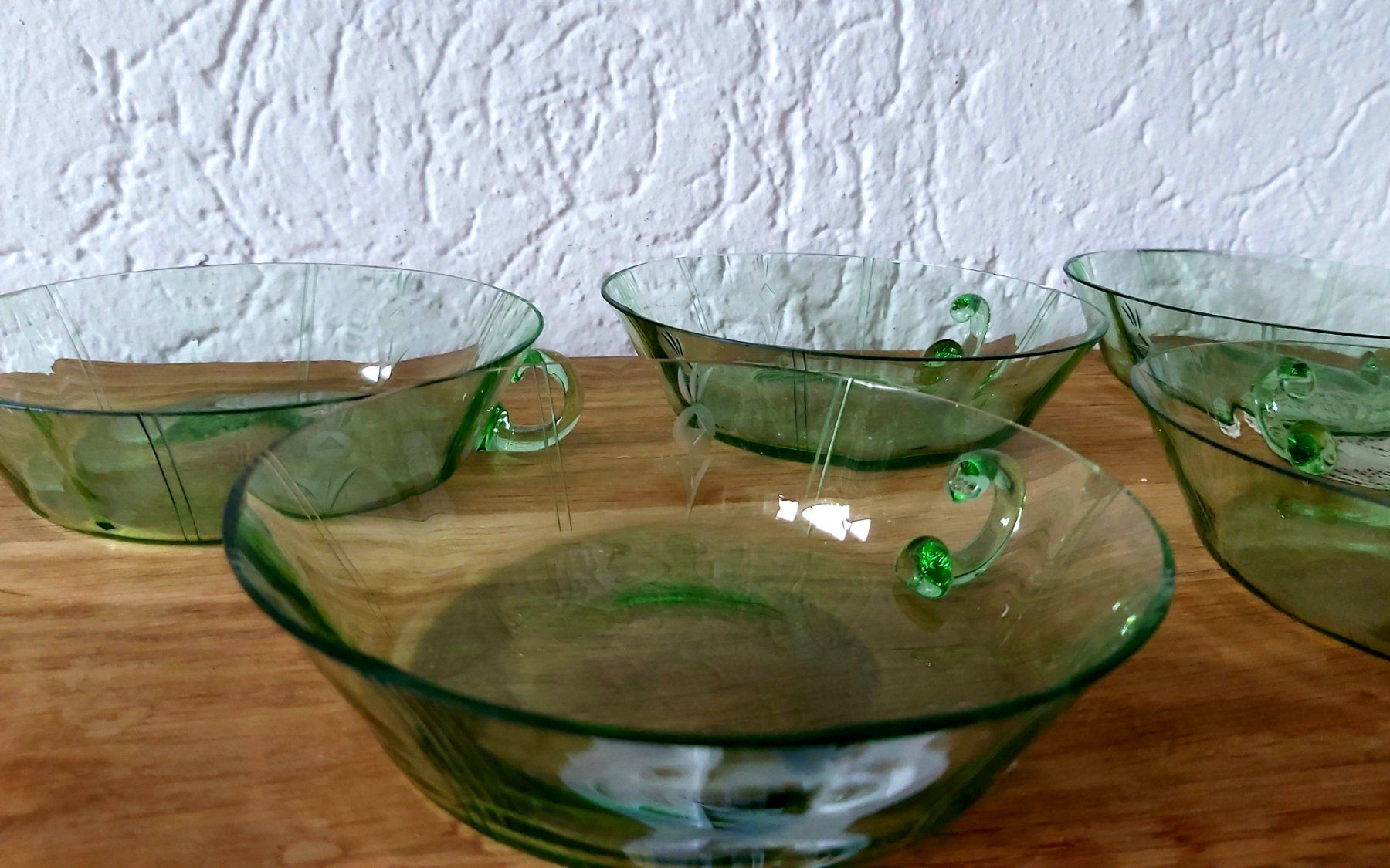 Ciotole: 5 Dessert Glas Schalen – Usato da Bern venduto da aronari 2