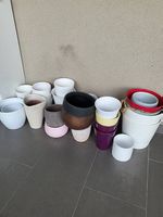 Blumentöpfe abzugeben - gratis komplett