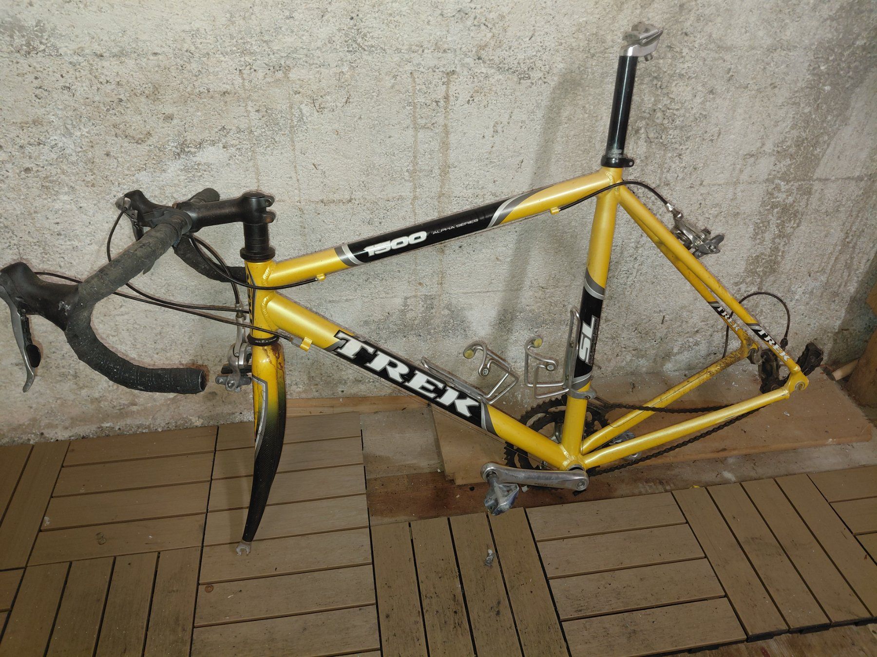 Trek Pièces détachées: TREK RENNRAD - RAHMEN MIT KOMPONENTEN – D'occasion à Bern par wau68 9