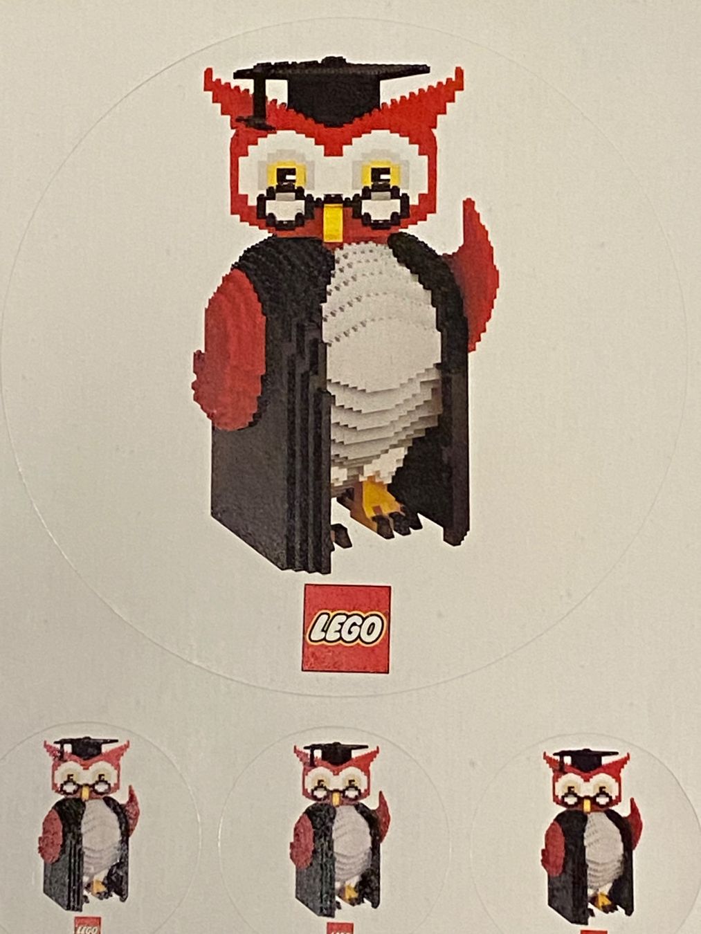 Sticker: Sticker Bogen Lego Dacta Owl – Nuovo (secondo la descrizione) da Eschlikon TG venduto da ArtRecBrick 3
