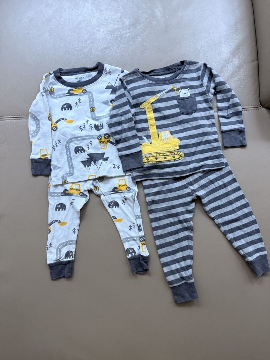 Carter's Pigiama & Simili: Boys Pajama Set Construction -  Size 86 / 18m – Usato da Diessenhofen venduto da mar_8cyl