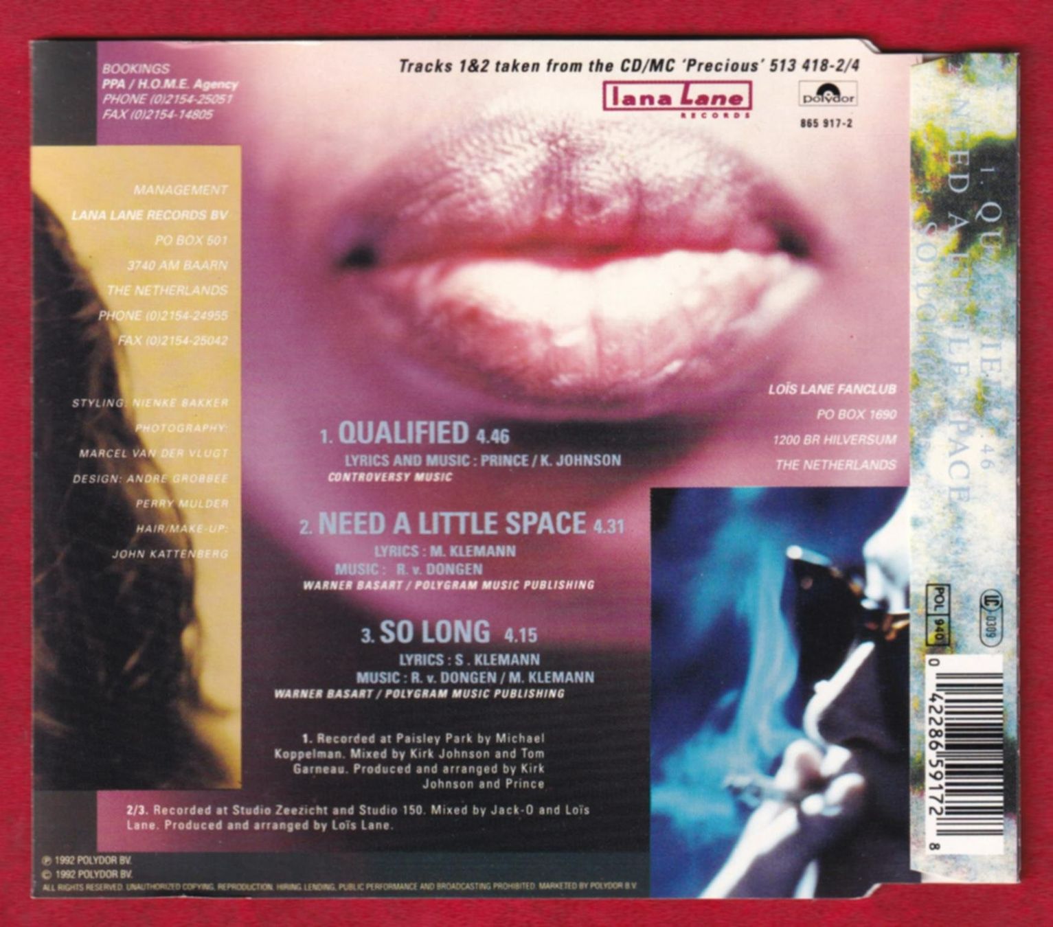 CD: Lois Lane - Qualified (CD-Single) – Usato da Zürich venduto da Pfluftl2000 1