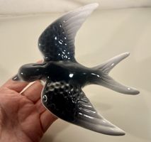 Hirondelle faïence Vallauris décoration murale année 50 🐦