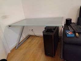 Bürotisch - Glas