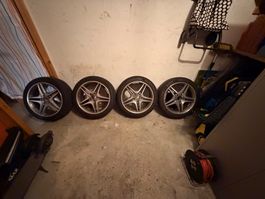 Original Mercedes AMG Felgen Winter 215/45 R18 5x112