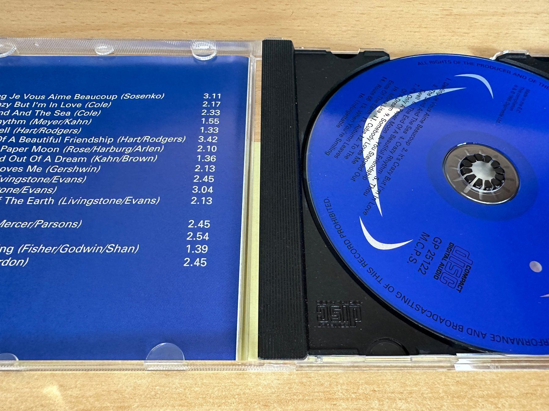 CD: Nat King Cole – Mona Lisa – Usato da Rikon im Tösstal venduto da Alpenmutz 2
