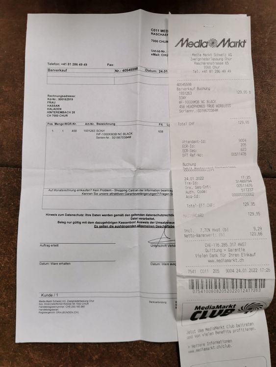 Sony Kopfhörer: Sony Kopfhörer – Gebraucht aus Dottikon von Hala 3
