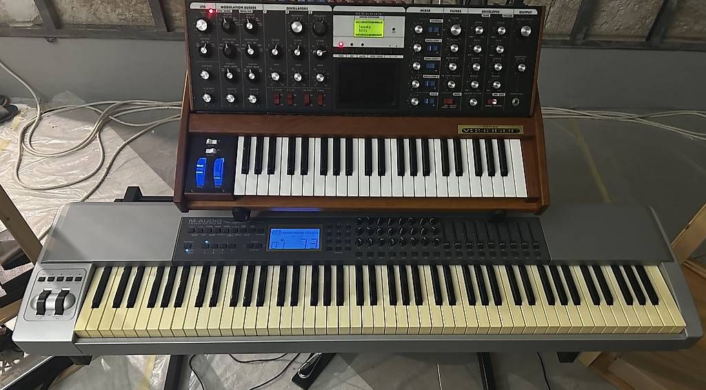 Musikinstrumente: Masterkeyboard Pro 88 M-Audio Keystation  – Gebraucht aus Cadro von Argosound