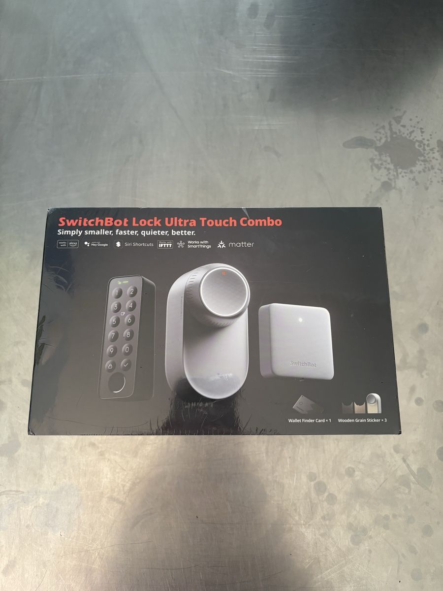 Switchbot Lucchetti: SwitchBot Lock Ultra Touch Combo - Neu & OVP – Nuovo e nell'imballaggio originale da Bern venduto da PrettyGood