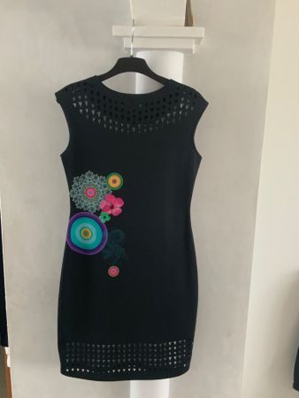 Desigual Kleid M Sommer Blumenprint Luftig Top Zustand !☀️