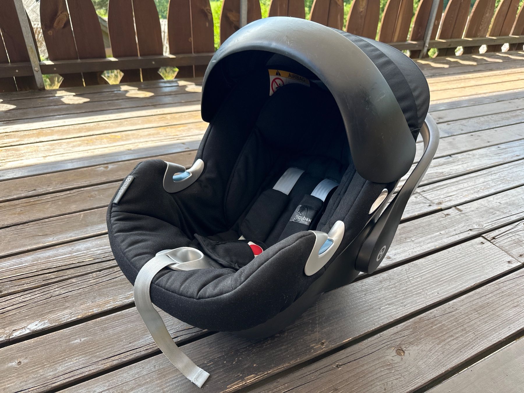 Cybex Seggiolini per auto: Cybex Babyschale Aton Q Plus Kindersitz – Usato da Unterwasser venduto da eka_9dvq