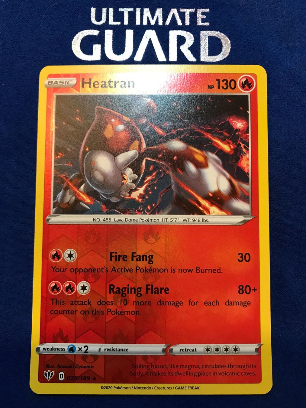 Pokémon Sammelbilder & Trading cards: Pokemon TCG - Heatran EN reverse Holo – Neu (gemäss Beschreibung) aus Lyss von DeaDiLuna