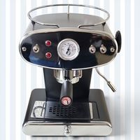 E.S.E Pads Kaffeemaschine von Illy X1 Trio Schwarz & Chrome