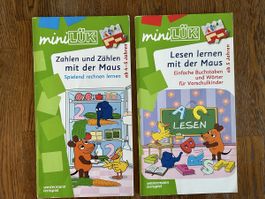 Mini Lük Set: Rechnen & Lesen lernen mit der Maus, 4-5 J