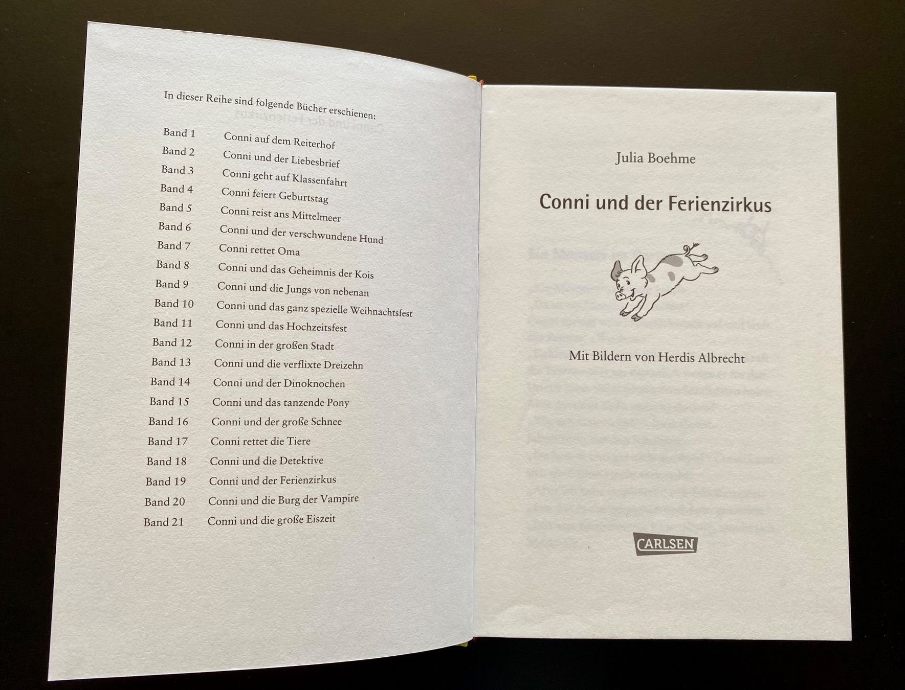 Libri: Conni und der Ferienzirkus / Band 19 – Usato da Nussbaumen AG venduto da schuba2000 2