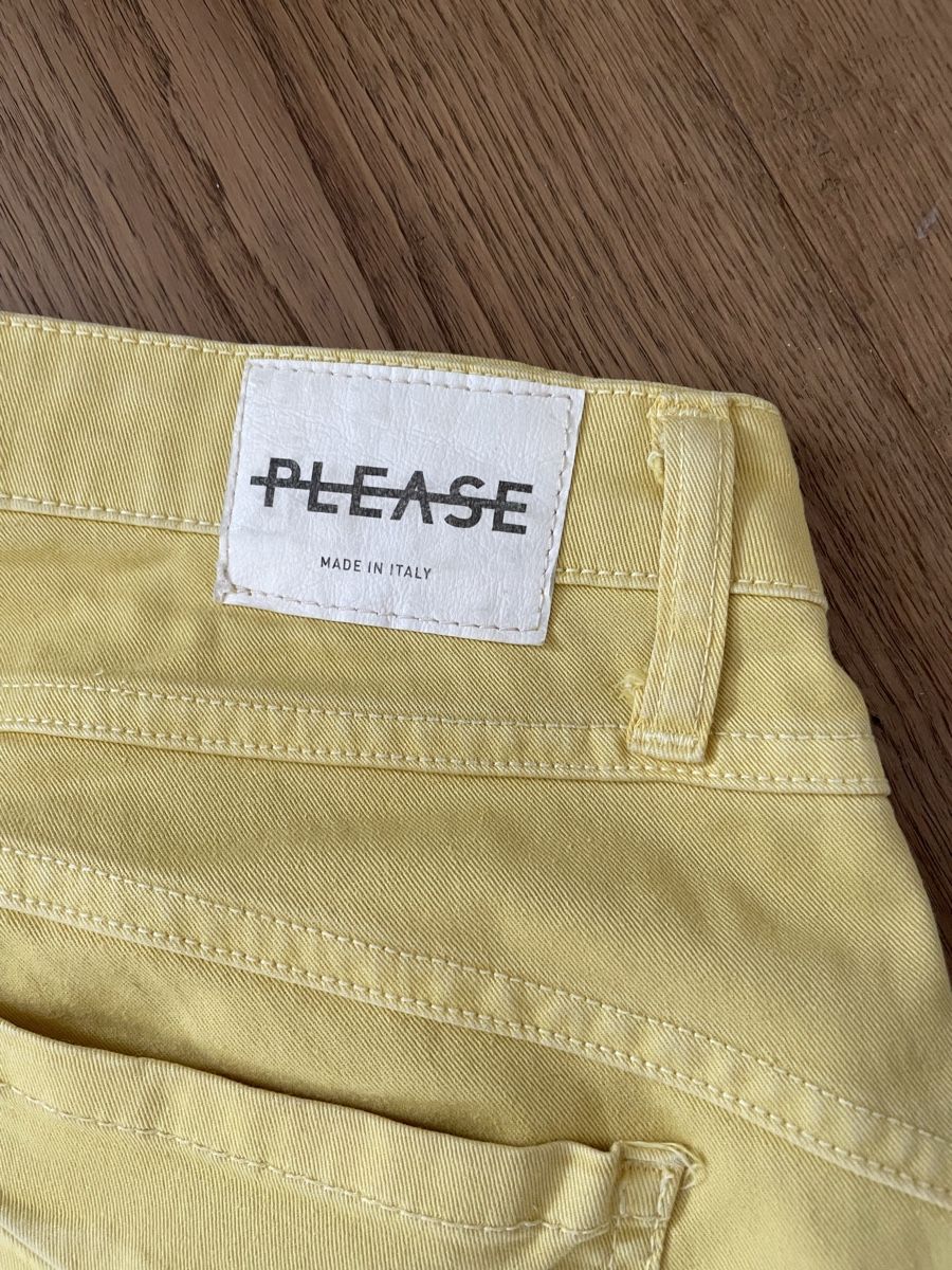 Please Jeans Jeans: Please Jeans in gelb, Small – Usato da Sissach venduto da Gaemma 4