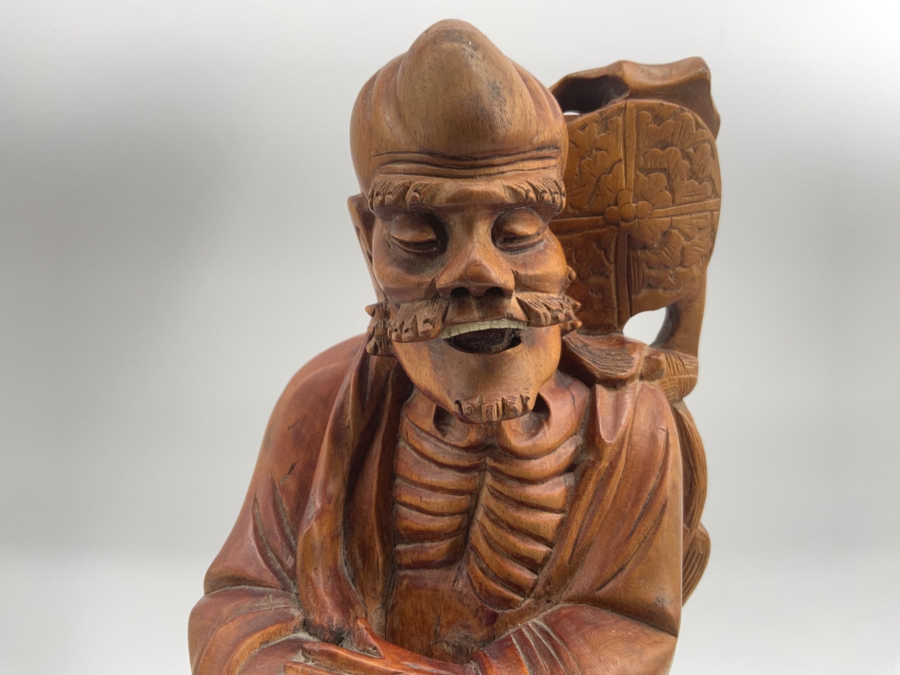 Statuette: Chinesische Holzfigur – Usato da Erlach venduto da silvia3235 4