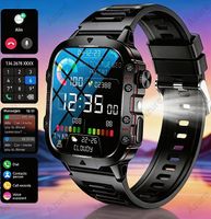 Neue Multifunktionale Unisex Smart Watch (schwarz/grau)