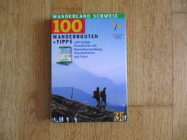 Wanderland Schweiz Wanderrouten 100 Karten Wanderführer