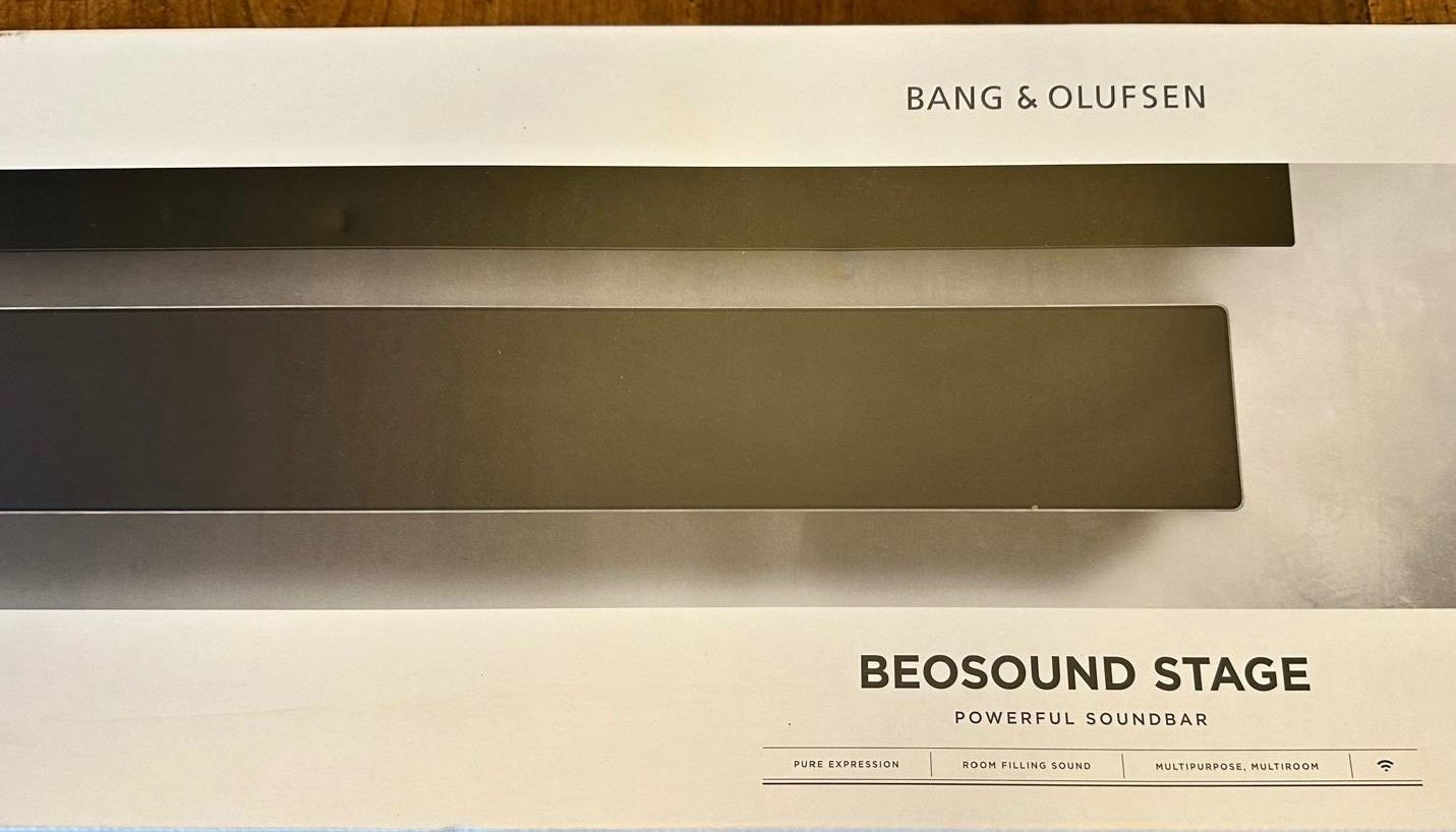 Bang & Olufsen Casse acustiche: Beosound Stage Silver/Black – Nuovo (secondo la descrizione) da Ftan venduto da Titelseite 1