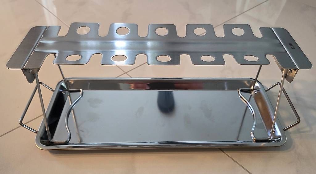 Backöfen: Support inox pour 12 cuisses de poulet – Gebraucht aus Bercher von lau_6r29 3
