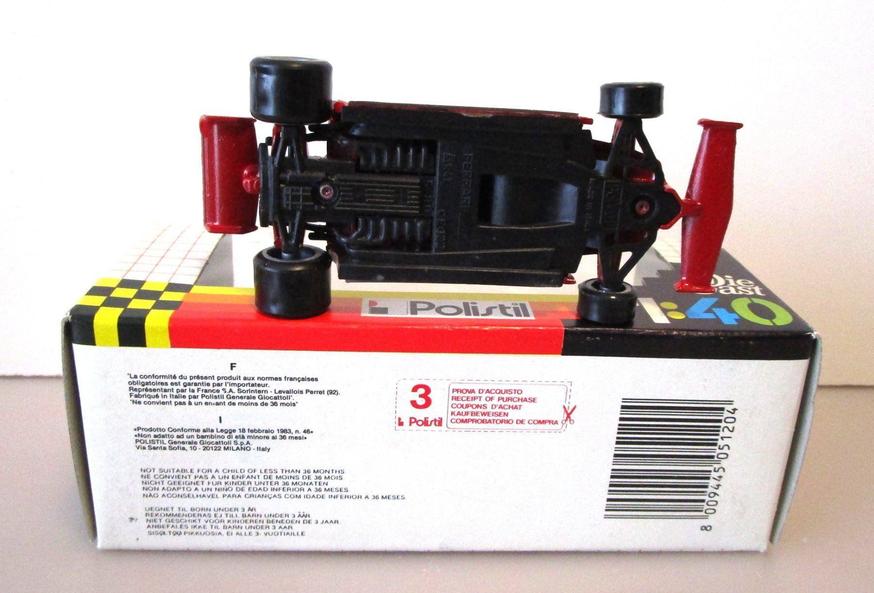 Polistil Modellautos: POLISTIL FERRARI T5 N°1 - CE122 – Neu und originalverpackt aus Chêne-Bourg von breno56 7