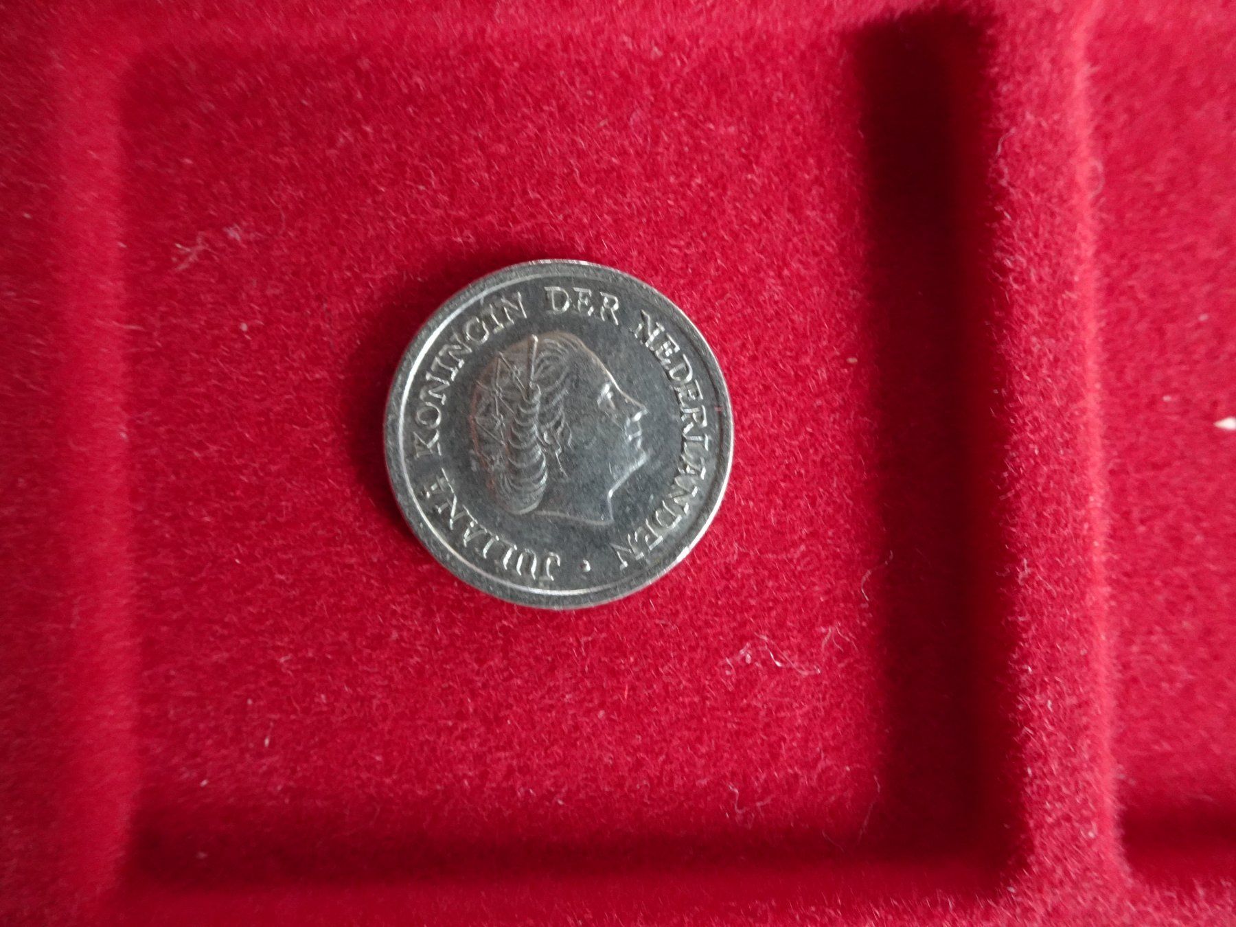 Alle Münzen: 25 Cent Niederlande 1980 - M351 – Gebraucht aus Küssnacht am Rigi von Kleinpreis-Shop 1