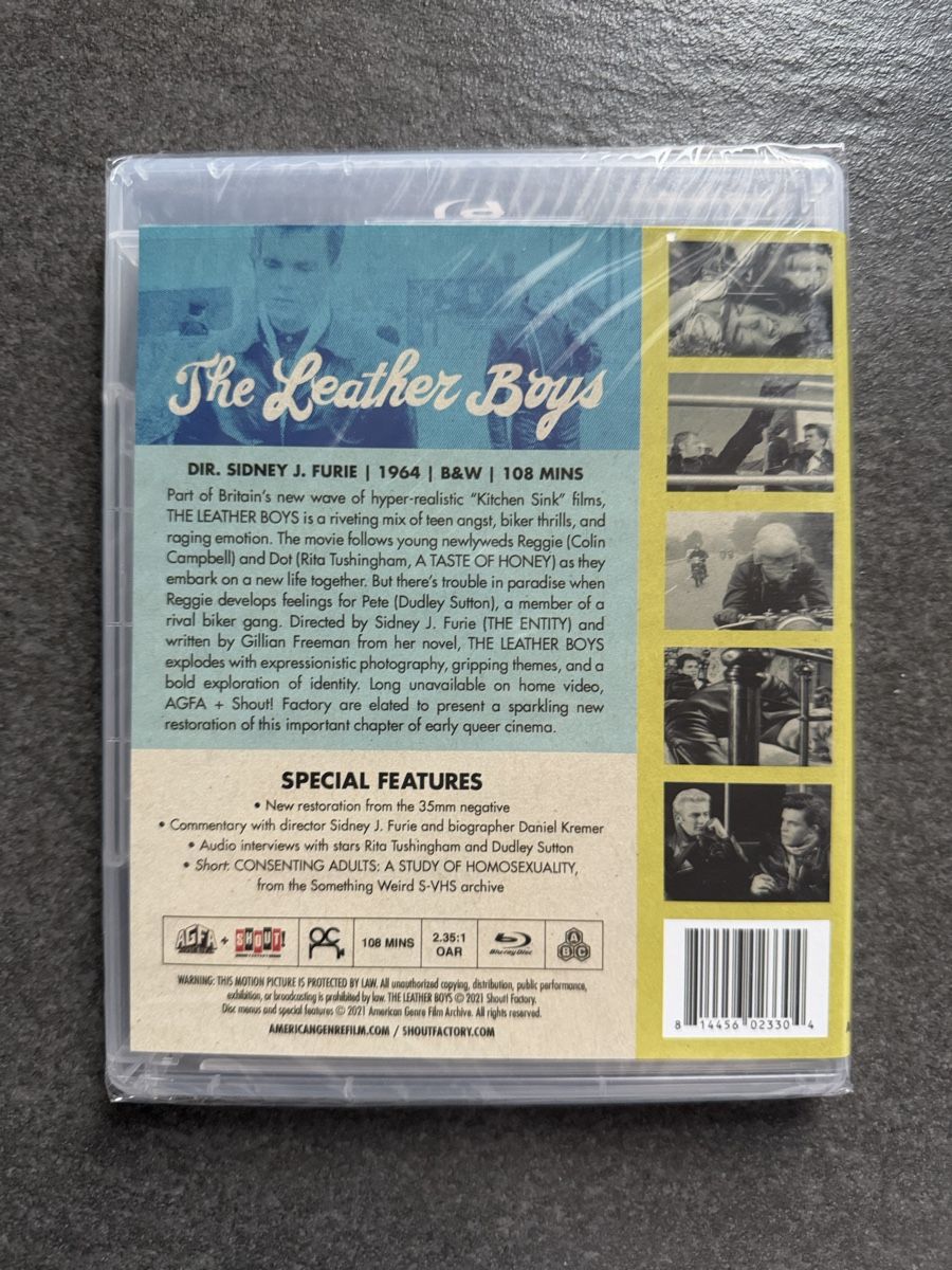 Tutti i DVDs: The Leather Boys Blu-ray AGFA – Nuovo (secondo la descrizione) da Zürich venduto da cENS0R 3