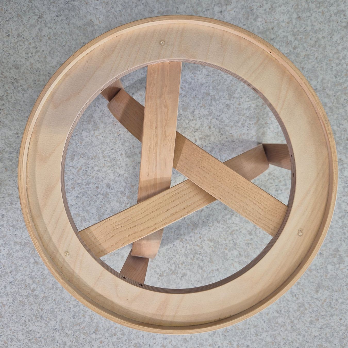 Tische: Coffee Table, Salontisch Beistelltisch mit Glasplatte – Gebraucht aus Nottwil von Wondewa-Shop 6