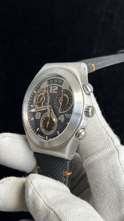 Swatch Montres: Swatch Chronograph Herrenuhr, Top Zustand, Seltenes Modell! – D'occasion à Grenchen par chththl 6