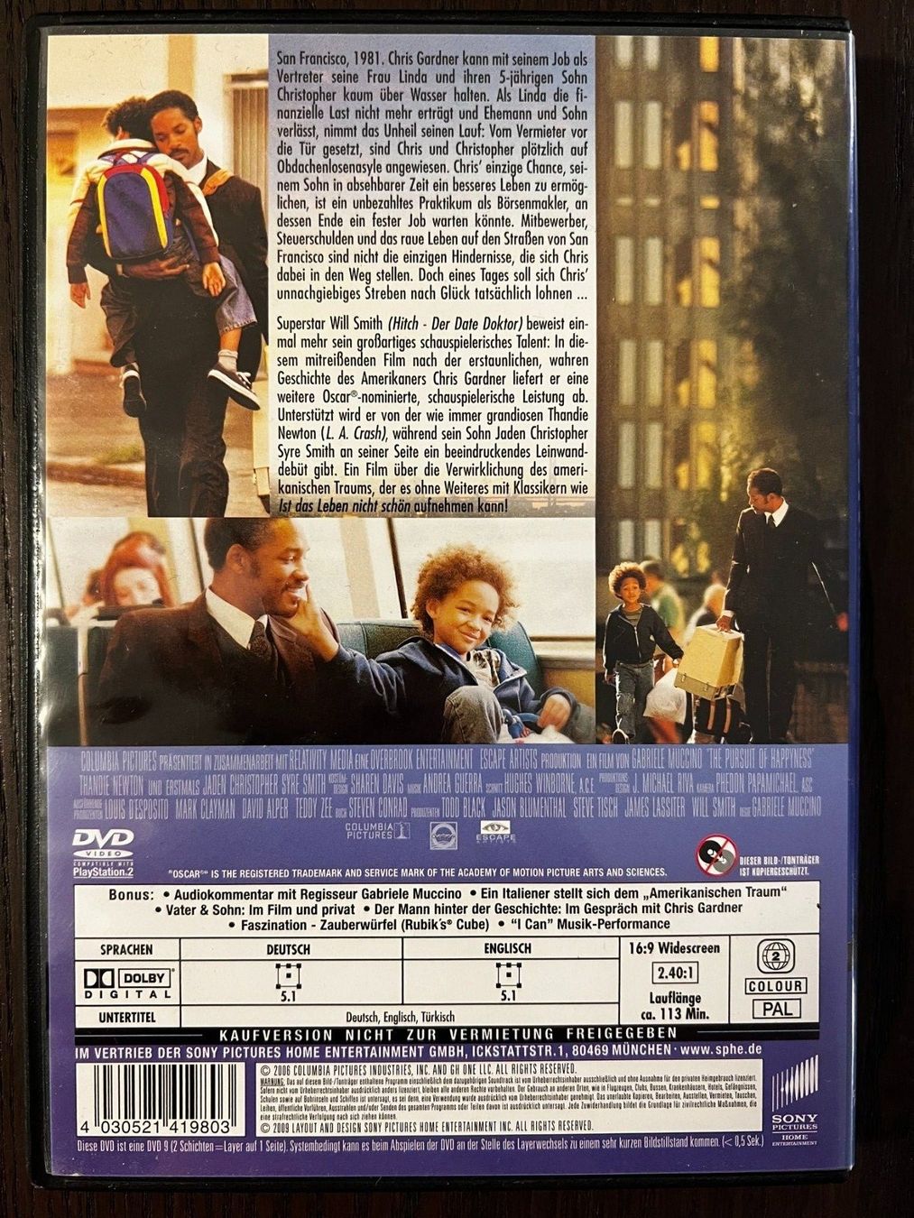 Tutti i DVDs: Das Streben nach Glück – Usato da Zürich venduto da FilmFreunde 1