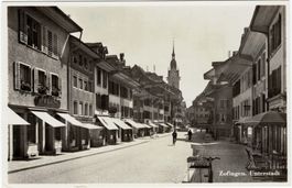 AG 172 Zofingen Unterstadt Lingerie-Bonnetterie Radfahrer