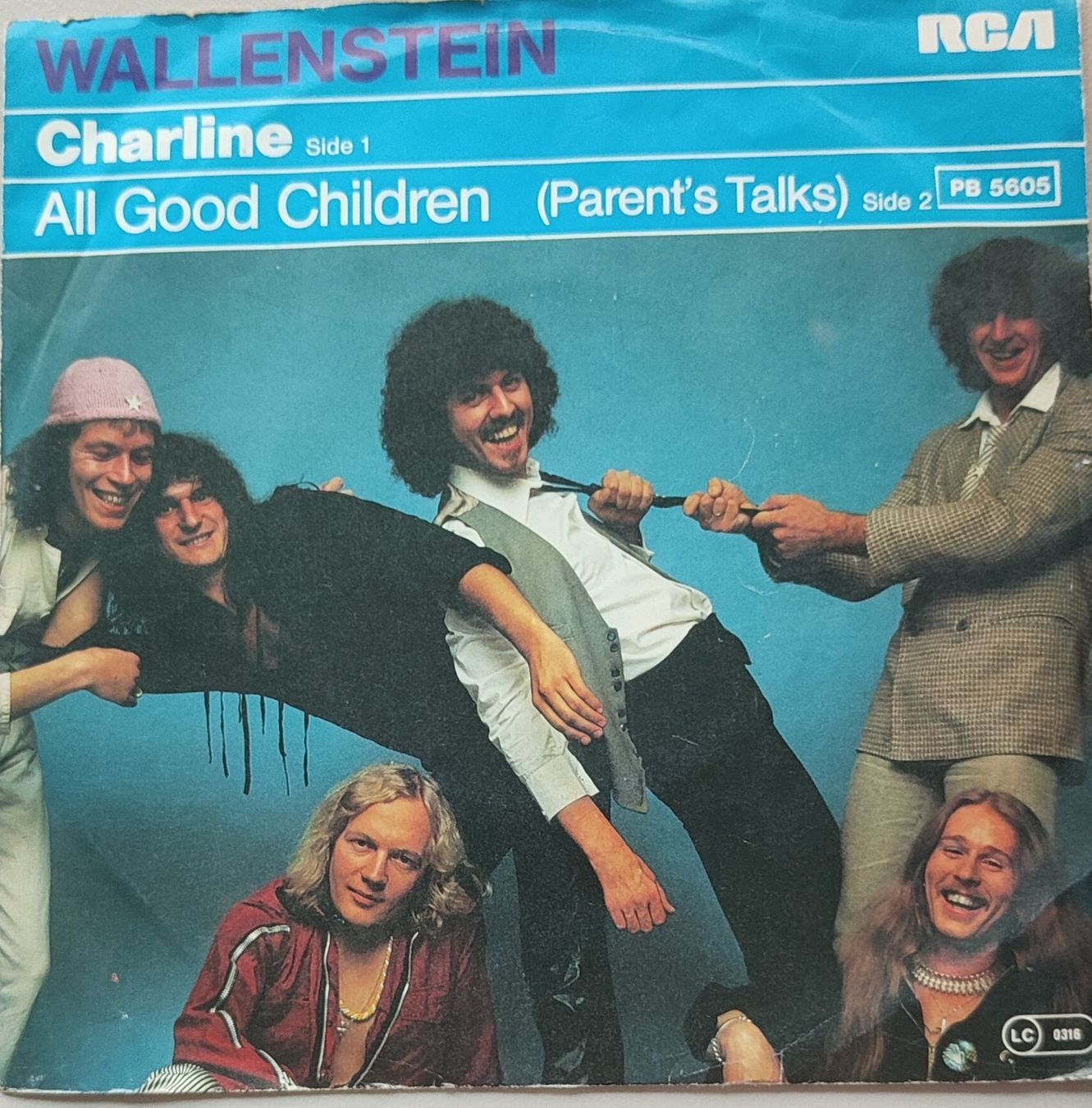 Schallplatten: Vinyl-Single Wallenstein - Charline – Gebraucht aus Langenthal von Modo39