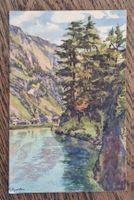 Kunstkarte Sils-Baselgia 1946