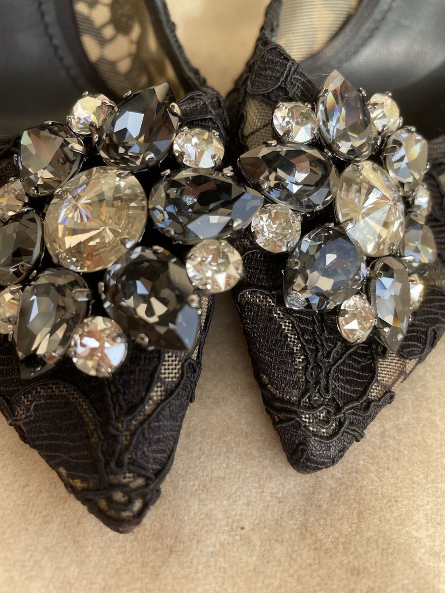 Dolce & Gabbana Scarpe da donna: Dolce & Gabbana Black Pumps Rainbow Bellucci, Size 41 – Usato da Zürich venduto da Nat1978 5