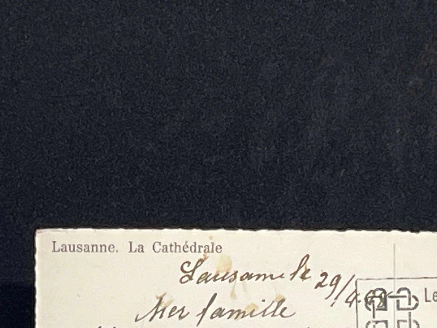 Cartes postales: Lausanne. La Cathédrale – D'occasion à Widnau par Brusi9 2