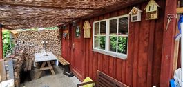 Garten gegen Wohnwagen zu tauschen