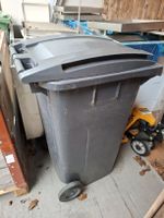 Robuste Mülltonne 140 Liter mit Deckel & Rollen #92
