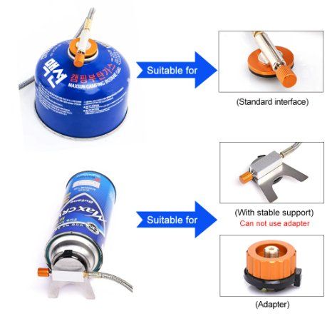 Veicoli da campeggio: Campingkocher mit Adapter, faltbar – Nuovo e nell'imballaggio originale da Niederwil SG venduto da kaseopeia 2
