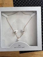 Achberger Brautschmuck - Ohrstecker und Collier , Roségold