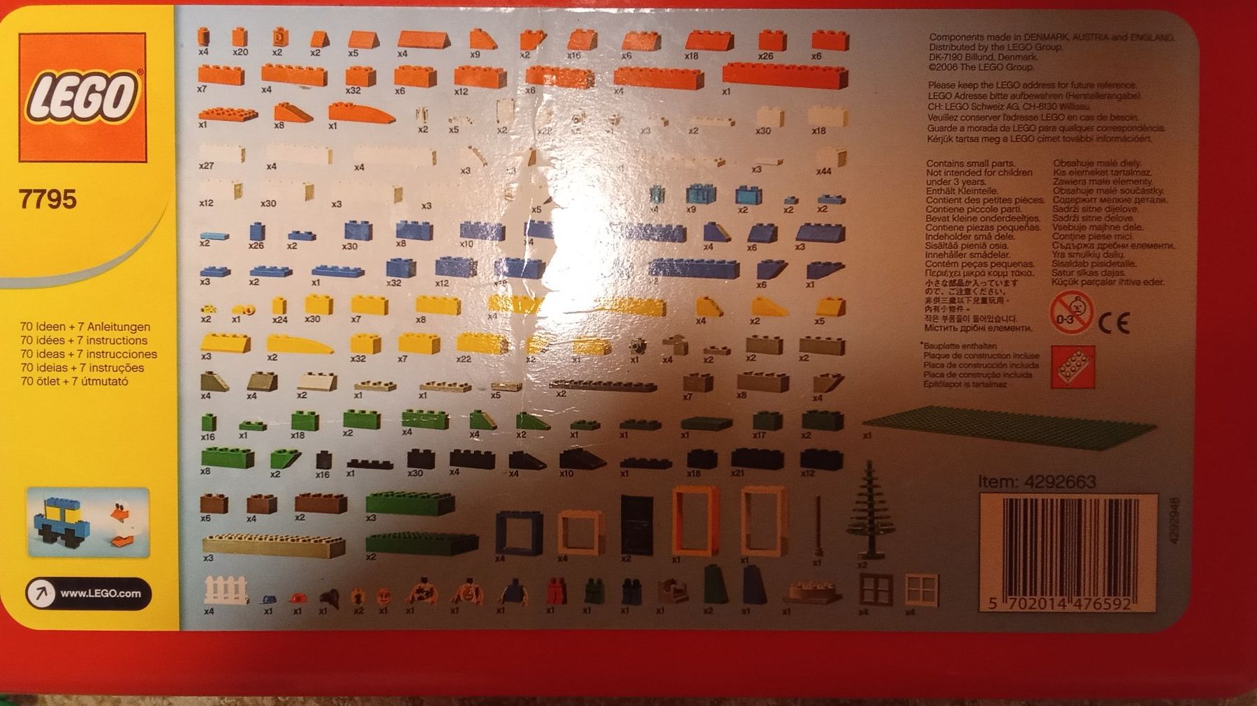 Giocattoli: LEGO Starter Box 7795 – Usato da Schwanden GL venduto da sve_g895 1