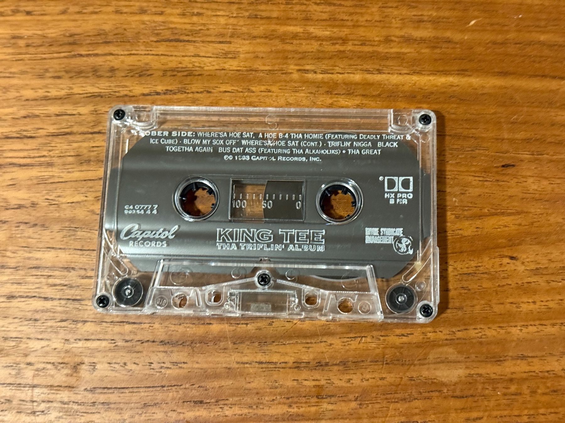Kompaktkassetten: King Tee - Tha Triflin' MC cassette – Gebraucht aus Delémont von cpop 1