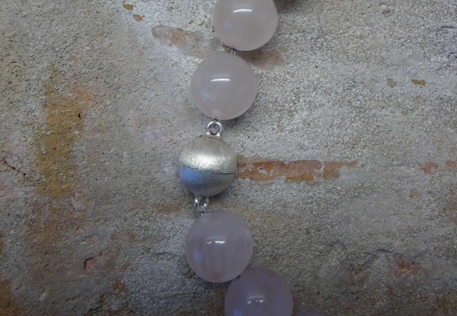 Catenine: Rosenquarz Kette – Usato da Esslingen venduto da FetteSchnecke 3