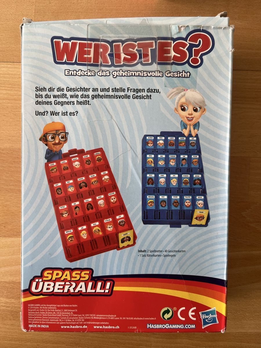 Giochi: Wer ist es? – Usato da Wil ZH venduto da Wonderwoman76 1
